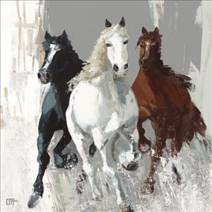 Reprodukce - Postavy & Akty - Les chevaux I, Bernard Ott