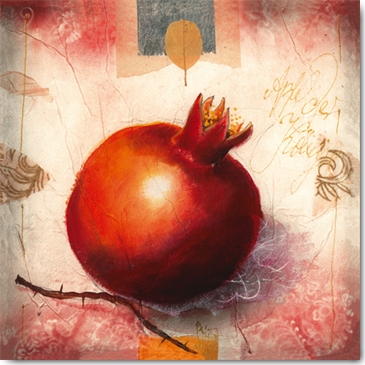 Reprodukce - Tisk na plátno - Apfel der Könige, Sabine Gotzes