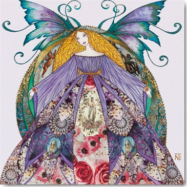Reprodukce - Tisk na plátno - Fée de la Vierge, Johara