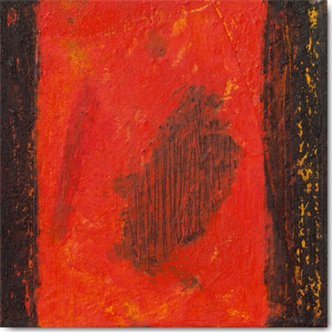 Reprodukce - Tisk na plátno - Irradiance du rouge, Valérie Buffetaud