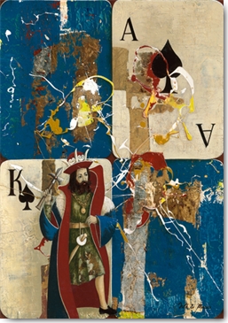 Reprodukce - Tisk na plátno - The King, Juta & Mareks