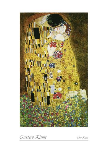 Secese - Der Kuss, Gustav Klimt
