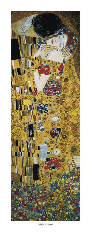 Secese - Il bacio, Gustav Klimt