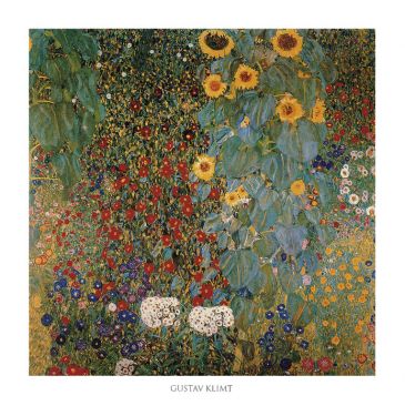 Secese - Il giardino di compagna, Gustav Klimt