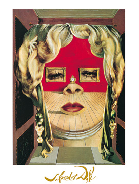 Surrealismus - Il volto di Mae West, Salvador Dalí