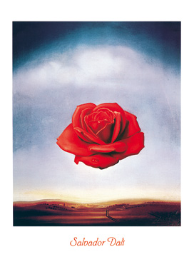 Surrealismus - Rose meditative, Salvador Dalí