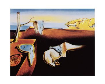 Surrealismus - The Persistence of  Memory., Salvador Dalí