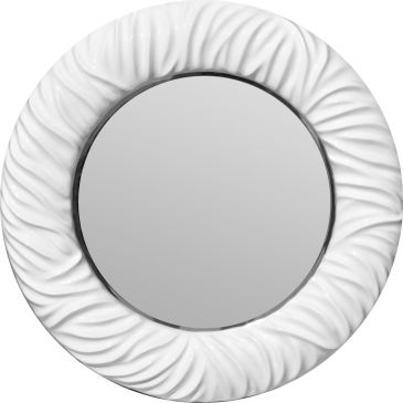 Zrcadlo - 60x60 bílá