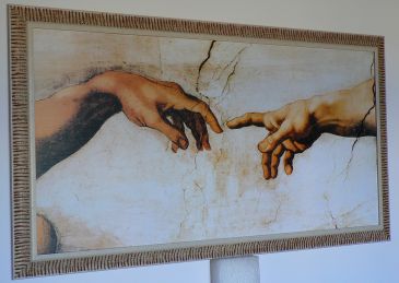 Creatione di Adamo, Michelangelo