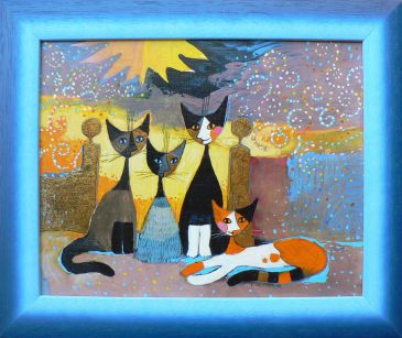 In Front of her Estate, Rosina Wachtmeister
