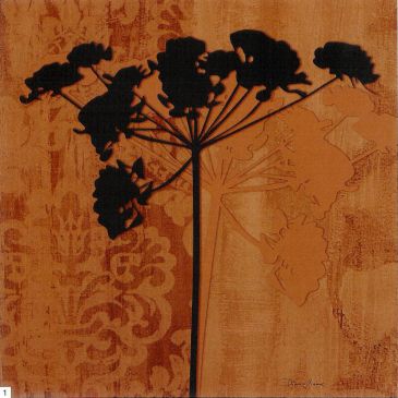 Obrazy  DM Herbage Silhouette, Diane Moore