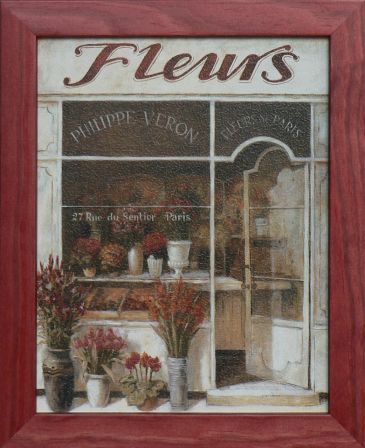 Obrazy - Fleurs, Boutigue des Fleurs, Fabrice de Villeneuve