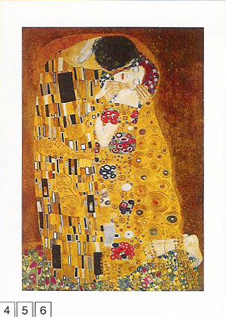 Obrazy  GK The Kiss, Gustav Klimt