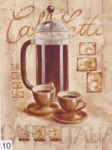 Obrazy  SS Café Latte, Sonja Svenson