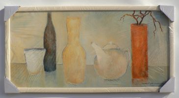 Obrazy - Zátiší - Barevné vázy, Galerie Kočka