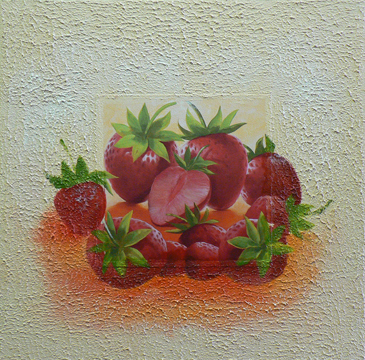 Ovoce / Jahody, Obrazy Galerie Kočka