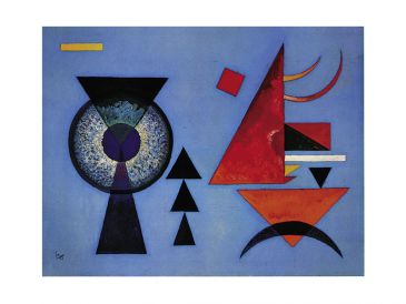 Reprodukce - Abstraktní malba - Weiches Hart, Wassily Kandinsky