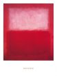 Reprodukce - Abstraktní malba - White over Red