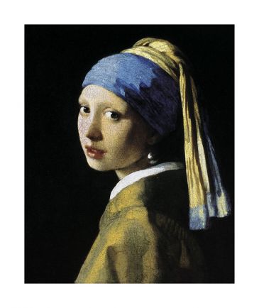 Reprodukce - Baroko - Dívka s perlou, Johannes Vermeer