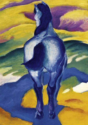 Reprodukce - Exclusive - Blaues Pferd II, Franz Marc