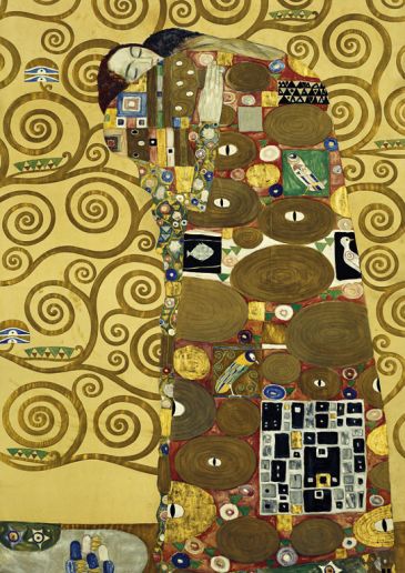 Reprodukce - Exclusive - Die Erfüllung, Gustav Klimt