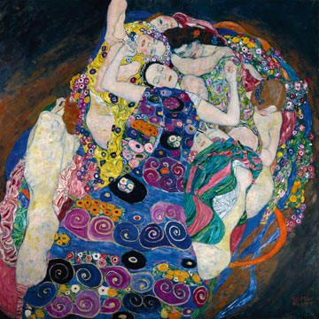 Reprodukce - Exclusive - Die Jungfrau, Gustav Klimt