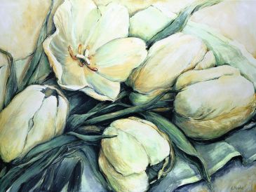 Reprodukce - Exclusive - Tender Tulips, Elisabeth Krobs