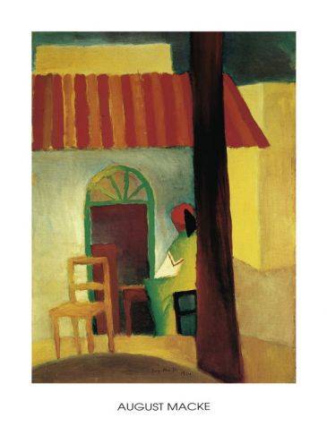 Reprodukce - Expresionismus - Caffe Turco, August Macke