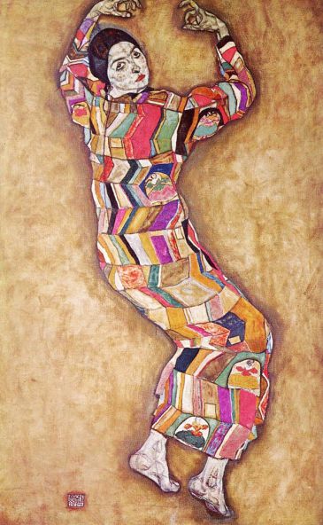 Reprodukce - Expresionismus - Miss Beer, Egon Schiele