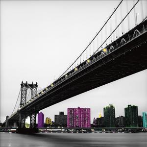 Reprodukce - Fotografie - Manhattan Bridge, Anne Valverde