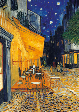 Reprodukce - Impresionismus - Café-Terrasse am Abend, Vincent van Gogh