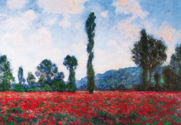 Reprodukce - Impresionismus - Campo di papaveri, Claude Monet