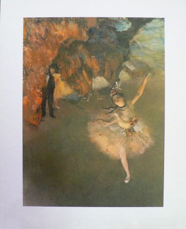 Reprodukce - Impresionismus - Hvězda, Edgar Degas