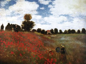 Reprodukce - Impresionismus - I papaveri, Claude Monet
