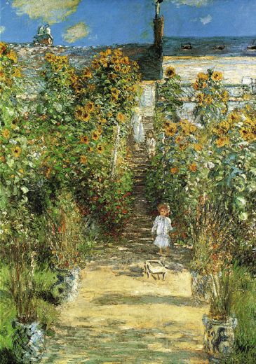 Reprodukce - Impresionismus - Il giardino di Monet, Claude Monet