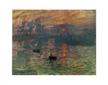 Reprodukce - Impresionismus - Impression, Sonnenaufgang, Claude Monet