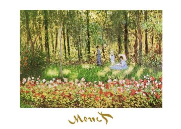 Reprodukce - Impresionismus - La famille d´artiste, Claude Monet