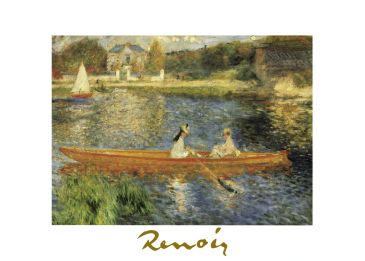 Reprodukce - Impresionismus - La Senna ad asnieres, Auguste Renoir