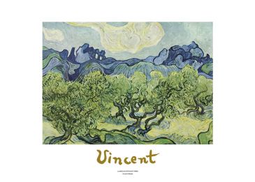 Reprodukce - Impresionismus - Landscapes with olive trees, Vincent van Gogh
