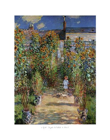 Reprodukce - Impresionismus - Le jardin de l´artiste, Claude Monet