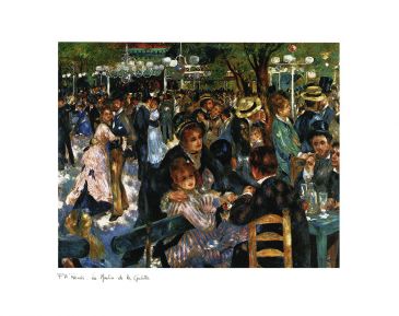 Reprodukce - Impresionismus - Le Moulin de la Galette, Auguste Renoir