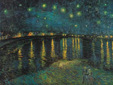 Reprodukce - Impresionismus - Notte stellata, Vincent van Gogh