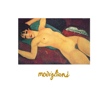 Reprodukce - Impresionismus - Nudo disteso, Amedeo Modigliani