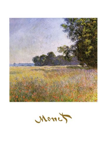 Reprodukce - Impresionismus - Oat Fields, Claude Monet