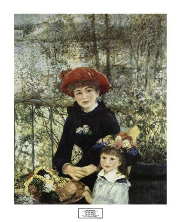 Reprodukce - Impresionismus - On the Terrace, 1883, Auguste Renoir