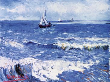 Reprodukce - Impresionismus - Peasaggio marino, Vincent van Gogh