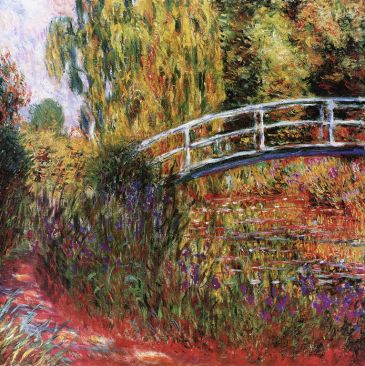 Reprodukce - Impresionismus - Ponte giapponese, Claude Monet