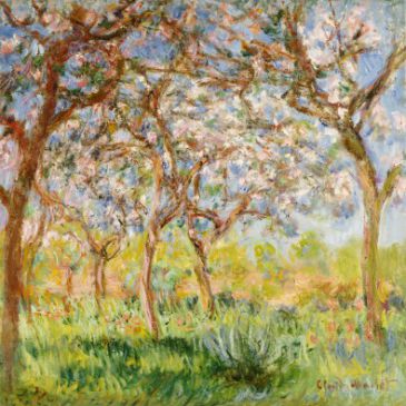 Reprodukce - Impresionismus - Spring in Giverny, Claude Monet