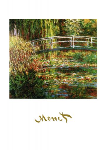 Reprodukce - Impresionismus - The Waterlily Pond, Claude Monet