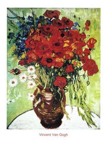 Reprodukce - Impresionismus - Vase avec marguerite, Vincent van Gogh
